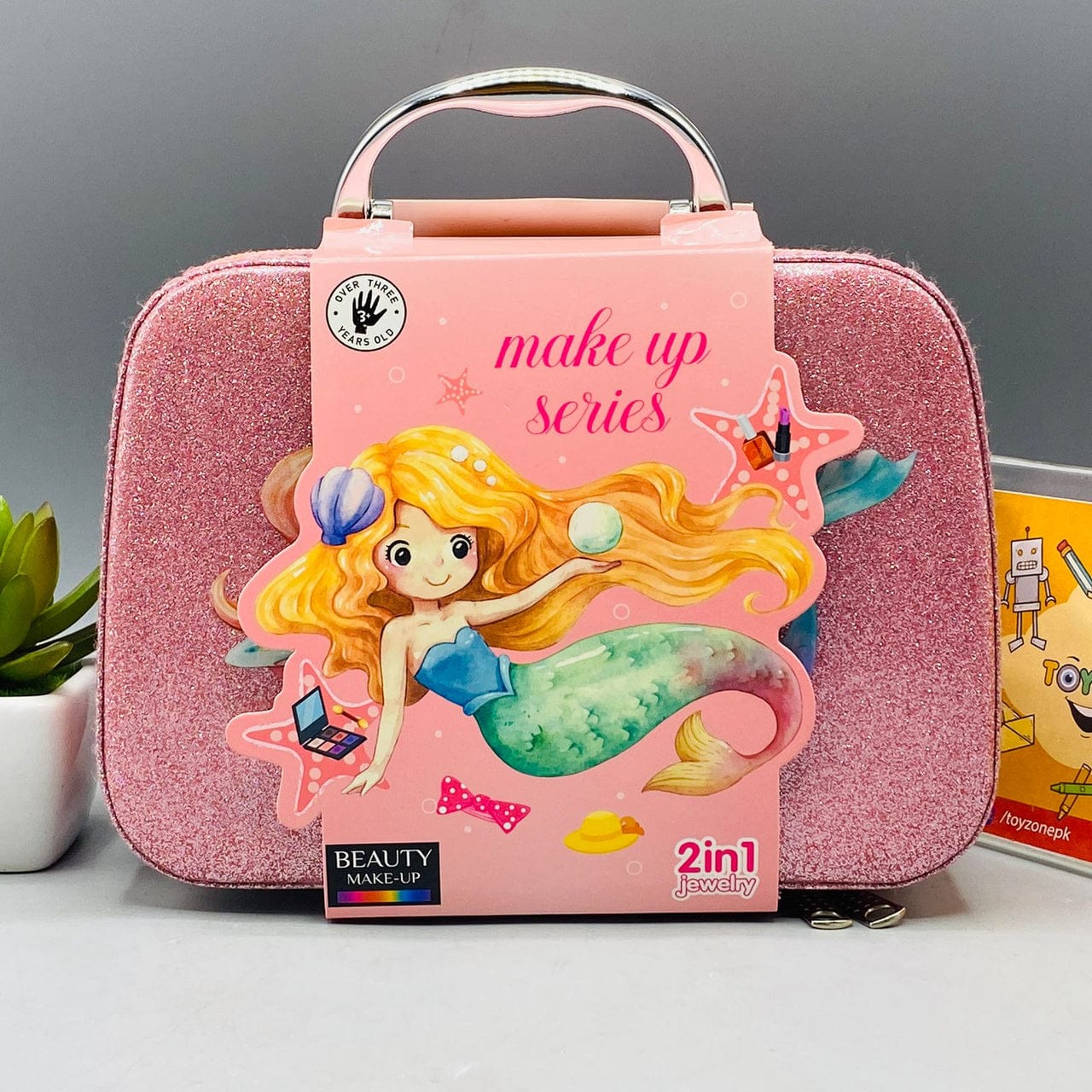 Kids Makeup Kit for Girls, Washable Makeup set 32 Pcs for Kids Girls.